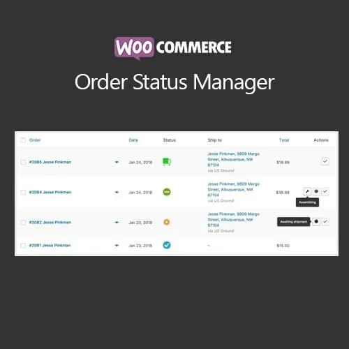 WooCommerce Order Status Manager nulled plugin