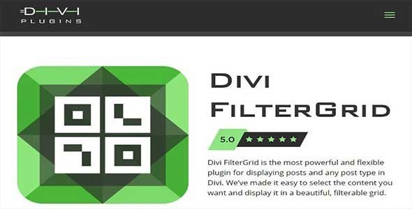 Divi FilterGrid nulled plugin