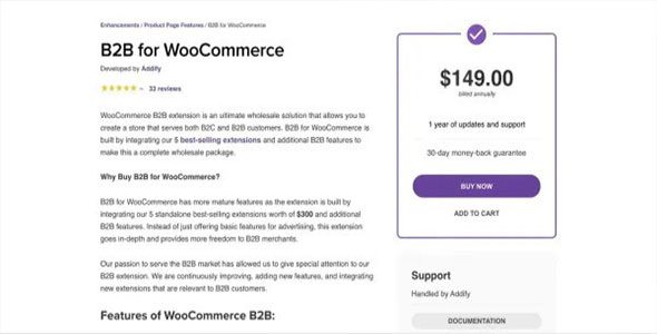 B2B for WooCommerce nulled plugin