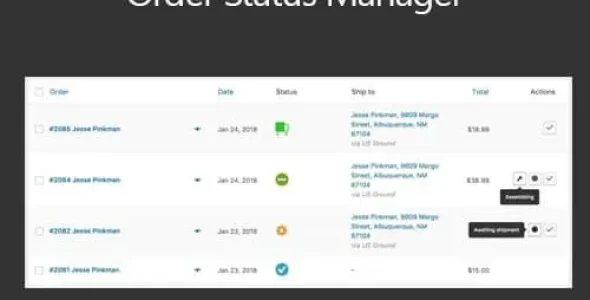 WooCommerce Order Status Manager nulled plugin
