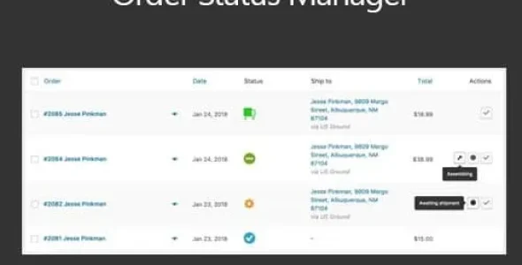 WooCommerce Order Status Manager nulled plugin