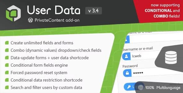 PrivateContent User Data add nulled plugin
